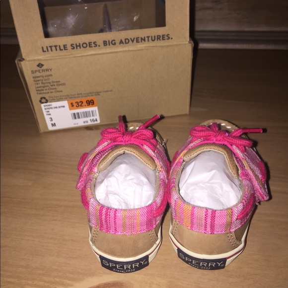 Kids Pink Sperry Boat Shoes 🚣🏾 💕 - Picture 2 of 6